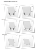 Sneeze Guard SG-33 (33x26 Model) - 6 Ways to Use