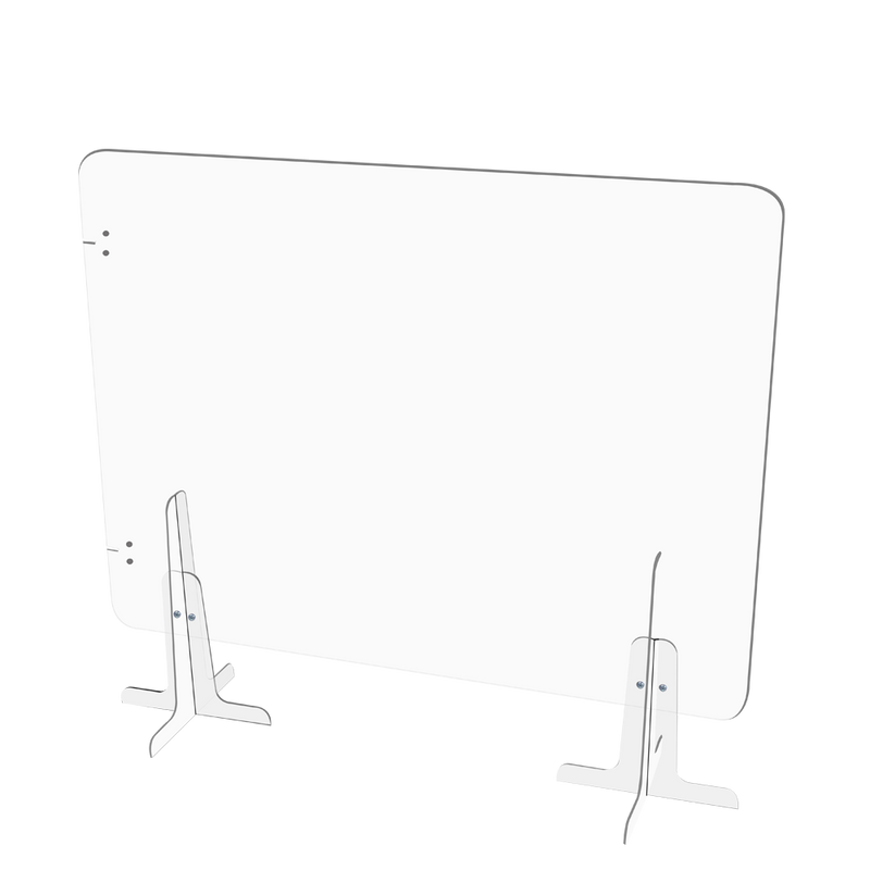 Sneeze Guard SG-48 (48x36 Model) - 6 Ways to Use